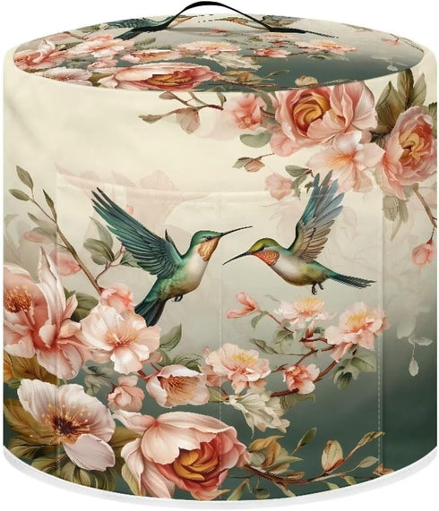 Hummingbird Pressure Cooker Cover with Storage Pocket, Compatible with 8-10 Quart Instant Pot, Waterproof Kitchen