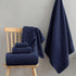 Set 6 Sets 2 2 2 650GSM REDKISS Navy Towels Piece Cotton Towel with Bath Towels, Hand, Washcloths, Hotel Quality, Soft