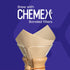 6-Cup Packaging Chemex Pour-Over Glass Coffeemaker - Glass Handle Series - - Exclusive