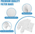 280, 480 K13 K16-2 Pack Pool Spa Zipper Bag Replacement for Zodiac Polaris Pool Cleaner Zippered All Purpose