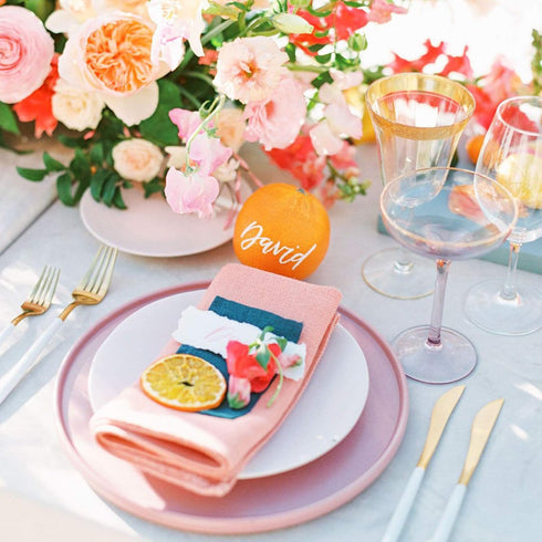 100% Cotton Cloth Napkins Set of 4, Washable Dinner Napkins 18x18 Inches with Hemmed Edges for Events & Parties
