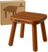 NORDHA 9.3 Inch 1.4 Wooden Stool Chair, Child's Chair, Lightweight Kg, Ideal for Bedroom or Playroom, Durable Taburete