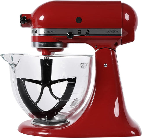 New Metro Design Beater Blade Metal TH-MGY for KitchenAid 4.5-5 Qt Tilt-head Stand Mixer, Grey