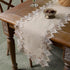 16 70 Inch) ARTABLE Grey Table Runner Coffee Farmhouse Rustic Macrame Dresser Scarf Lace Small Table Runners
