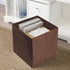 ShellKingdom Storage Bins, Foldable Fabric Storage Cubes for Closet and Toys, 6 Pack (Chocolate)