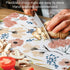 Cut N' Funnel Meadow Designer Flexible Cutting Board Mat, 15"x11.5", Made in the USA