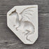 3D Flying Dragon Silicone Fondant Cake Mold for Chocolate, Gummy, Sugarcraft, and Cupcake Decorating