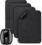 4 Pcs Heat Resistant Mats for Air Fryer, Coffee Maker, Kitchen Countertop, 16 x 12 In Non-slip Silicone Slider for