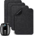4 Pcs Heat Resistant Mats for Air Fryer, Coffee Maker, Kitchen Countertop, 16 x 12 In Non-slip Silicone Slider for