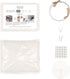 YIUOR Kids Bed Canopy with Frills Cotton Cover Net for Crib Reading Nook Curtain Hideaway Hanging Round Tent Nursery
