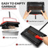 JEHONN Carpet Floor Sweeper Manual with Horsehair, Non Electric Rug Roller Brush for Cleaning Pet Hair, Loose Debris,