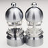 Chef Specialties Clear 3.5" Metro Pepper Mill and Salt Mill Set