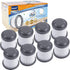 KEEPOW PVF110 Replacement Filters for Black & Decker BDH2000PL Pivot Vacuum, 8 Pack