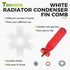 Air Conditioning Brush Tool, Window Blind Cleaner Duster Brush, Steel AC Evaporator Comb Tool