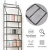Fixwal Over The Door Hanging Pantry Organizer, 5-Shelf Room Organizer with Clear Plastic Pockets, Large Capacity for