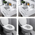 Hard Bristle Crevice Cleaning Brush, Thin Gap Cleaning Tool for Toilet, Bathroom, Kitchen, Bathtub, Sink, and Window (3