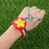 Zopeal 2 Pieces Hummingbird Wrist Feeder, Outdoor Hand Feeder with Adjustable Strap, Mini Hand Feeding Tools