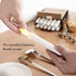 LONGSUOCHUANG 12pcs Warm White Taper Candles Battery Operated with Remote Control, Short Led Candle Lights