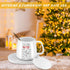 Suclain Christian Coffee Mug with Warmer Set for Women, 13.5 oz Inspirational Electric Cup Warmer for Home Office