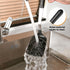 Stainless Steel Cooking Utensils Set - 4-Piece Kitchen Set with PP Handles, Dishwasher Safe, Non-Stick Spoons & Spatula