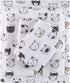 Intelligent Design Cozy Soft 100% Cotton Flannel Print Animals Stars Cute Warm,