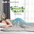 60 80in, 15lbs Sivio Weighted Blankets for Adults, Soft Minky Heavy Blanket for Calm Sleeping, Brethable Cooling