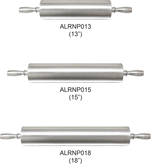 Thunder Group ALRNP018 Rolling Pin, 18", 3-1/2" Dia. Barrel