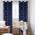 84 Inch 2 Set, Grommet, 42 BGment Kids Curtains for Bedroom Length Panels Star and Moon Blackout Curtains for Boys Room