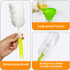 Garandad 36pcs 12 oz Plastic bottles with lids,Juice bottles with caps, Reusable Clear Bulk Beverage Containers