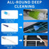 18Pcs 2L Oiktylr Mini Split Cleaning Kit Bag with Pressure Sprayer, PVC AC Cleaning Cover, Waterproof Air Conditioner