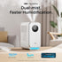 50 5L, DREO Humidifiers for Bedroom, Top-filled Smart Quiet Cool Mist Humidifier for Large Room, Hours Runtime
