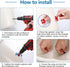 20 Pack Chicken Waterer Nipples - Easy Install Leakproof Poultry Watering System for Chicken Coop, Quail Duck Water