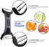 Peeler for Potato Vegetable, Heavy Duty Double Sided Non Slip Grip, Y Shaped with Ultra Sharp Blades