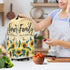 DISNIMO Sunflower Letter Blender Dust Cover - Kitchen Appliance Cover for Stand Mixer or Coffee Machine