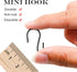 50PCS Mini S Shaped Hooks, 1 Inch Black Ornament Storage Hooks for Hanging Jewelry, Small Kitchenware, Potted Plants