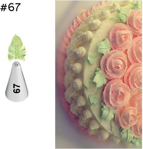 7-Piece Stainless Steel Piping Tips Set for Cake Decorating, Cookies, Cupcakes, Icing Tools