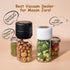 Fully Automatic Mason Jar Vacuum Sealer Kit, Electric Jar Vacuum Sealer for Canned Foods, Must-Have for Pantry Canning