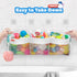 4.95 3 UNEEDE Gallons Compartment Horizontal Bath Toy Storage,Bathtub Toy Storage Organizer,Bath Toy Holder