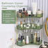 Countertop Counter, 90 3 INVSSENE Corner Bathroom Organizer, Vanity Trays for Bathroom Makeup Organizer, Perfume Tray