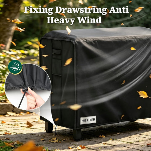 36 inch 600D MR. COVER Outdoor Prep Table Cover, Compatible with Keter Unity Small Portable Table, Heavy Duty