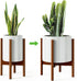 MUDEELA Plant Stand for Indoor Plants: Adjustable Width Fits 812 Inch Pots