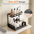 Under Sink Organizer 2 Pack, Pull Out Cabinet Shelf, Kitchen Bathroom Storage with Sliding Drawer for Home