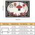 TKS MITLAN 60 84 Inch 6-8 Chinese Lantern Decorative Rectangle Tablecloth Festival Window Flower Cherry Pattern