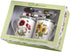 Portmeirion Botanic Garden Mug & Teaspoon Set - Ceramic Mugs & Stainless Steel Spoons - Poppy & Sunflower Motifs