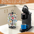 K Cup Holders Carousel, Coffee Pods Storage Organizer Stand (Black, 32 Pods Capacity K/D Design)