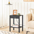 BK91UBZ01 HOOBRO Side Table with Charging Station, End Table with USB Ports and Outlet, Nightstand with Storage Shelf