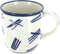 Blue Rose Polish Pottery Zoe Plain Coffee Mug