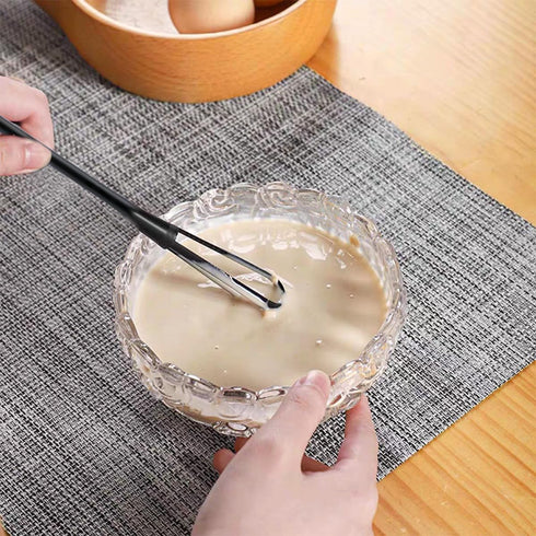 8 PCS Multifunctional Mini Whisk Set - Small Whisks and Mini Spoon for Cooking, Baking, Blending