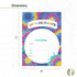 Desert Cactus Tie Dye Happy Birthday Invitations, Style 2 Invite Cards (10 Count) with Envelopes