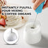 Zulay Kitchen Powerful Mini Milk Frother Handheld - Electric Hand Mixer - Portable Frother Wand for Coffee - Small Drink Blender for Lattes, Cappuccino, Matcha, Hot Chocolate, Creamer - Teal by Zulay Kitchen